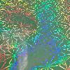 Пленка голографическая с текстурой "снежинки"  БОПП (полипропилен)330ммх23микх300м